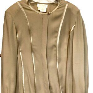Escada Margaretha Ley Silk Blouse Top -Size 42